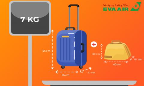 Tính phí hành lý quá cước EVA Air và mẹo tiết kiệm